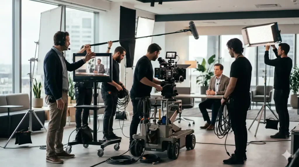 corporate video production